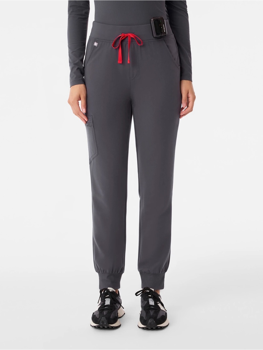 Figs Charcoal zamora high-rise jogger